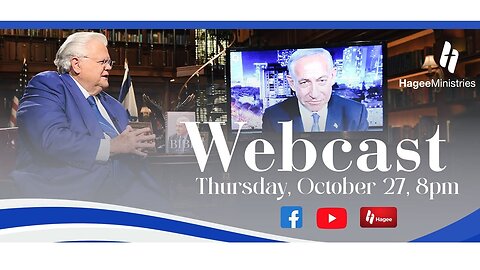 Special Webcast with Pastor John Hagee and former Prime Minister of Israel, Benjamin Netanyahu.