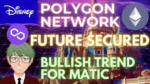 POLYGON WILL ZOOM AS THEY HAVE SECURED FUNDING FROM DISNEY #polygon #maticcoin #disney #ethereum