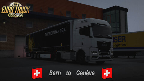 ETS2 | MAN TGX 640 | Bern CH to Genève CH | Carrots 16t