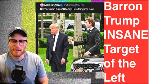 Leftists Target Donald Trump's Son Barron!