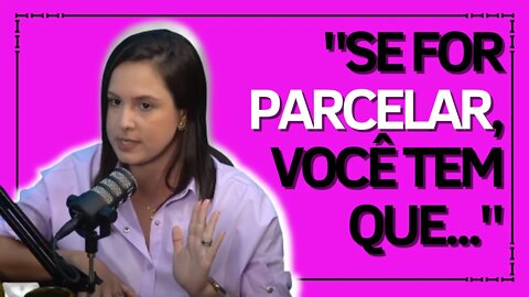 É CORRETO FAZER PARCELAMENTO DE UMA COMPRA | Economirna | Mirna Borges | Irmãos Dias Podcast