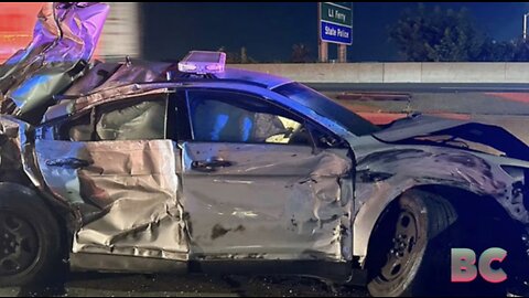 Human waste leaking from truck causes crashes on Connecticut highway