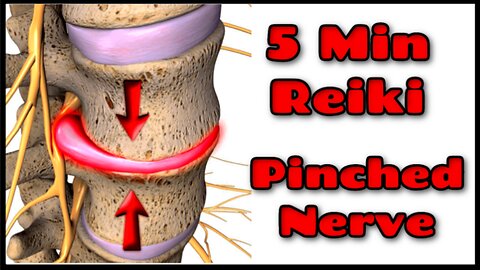 Reiki For Pinched Nerve l 5 Min Session l Healing Hands Series