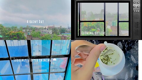 A rainy day 🌧️ Outside || Aesthetic_vlog || #Vlog-01