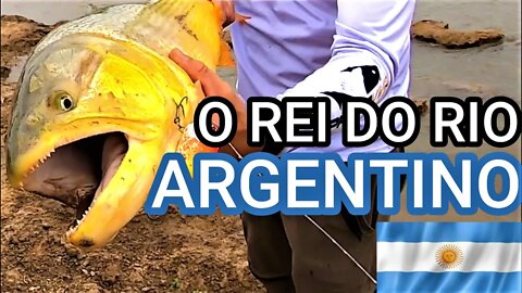 A BATALHA COM O REI DO RIO!!! Pescaria de Dourado na Argentina