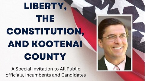 Sheriff Richard Mack Open To LEOs, Incumbents & Candidates In Kootenai County #cspoa #livestream