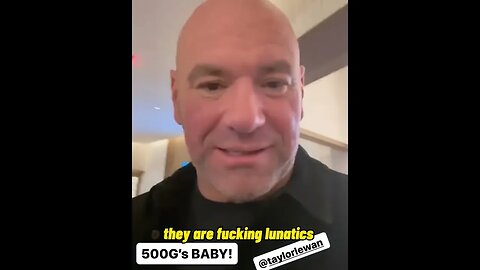 Steve Will do it and Taylor Lewan win half a million and gift it to Dana White