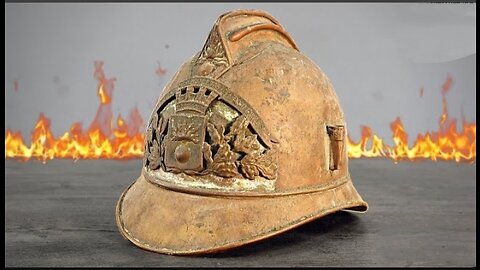 Old FireFighter Helmet Restoration 2023 | Ninja Fighter Helmet Restoration