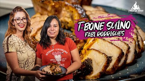 COMO FAZER T BONE SUÍNO - A BRASA É DELAS