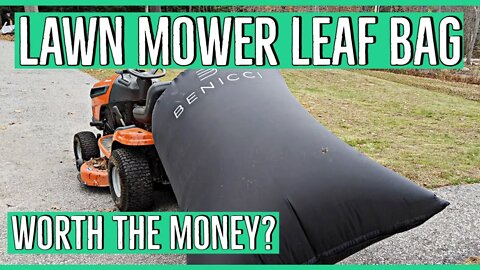 BENICCI Lawn Tractor Leaf Bag Review ||Product Link In Description||