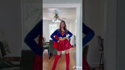 Rate the Girls: Best Supergirl Superwoman TikTok Cosplay Contest #2 🦸💙 (Superman - DC) #shorts