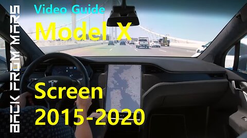 Video Guide - Tesla Model X 2015-2020 - Screens