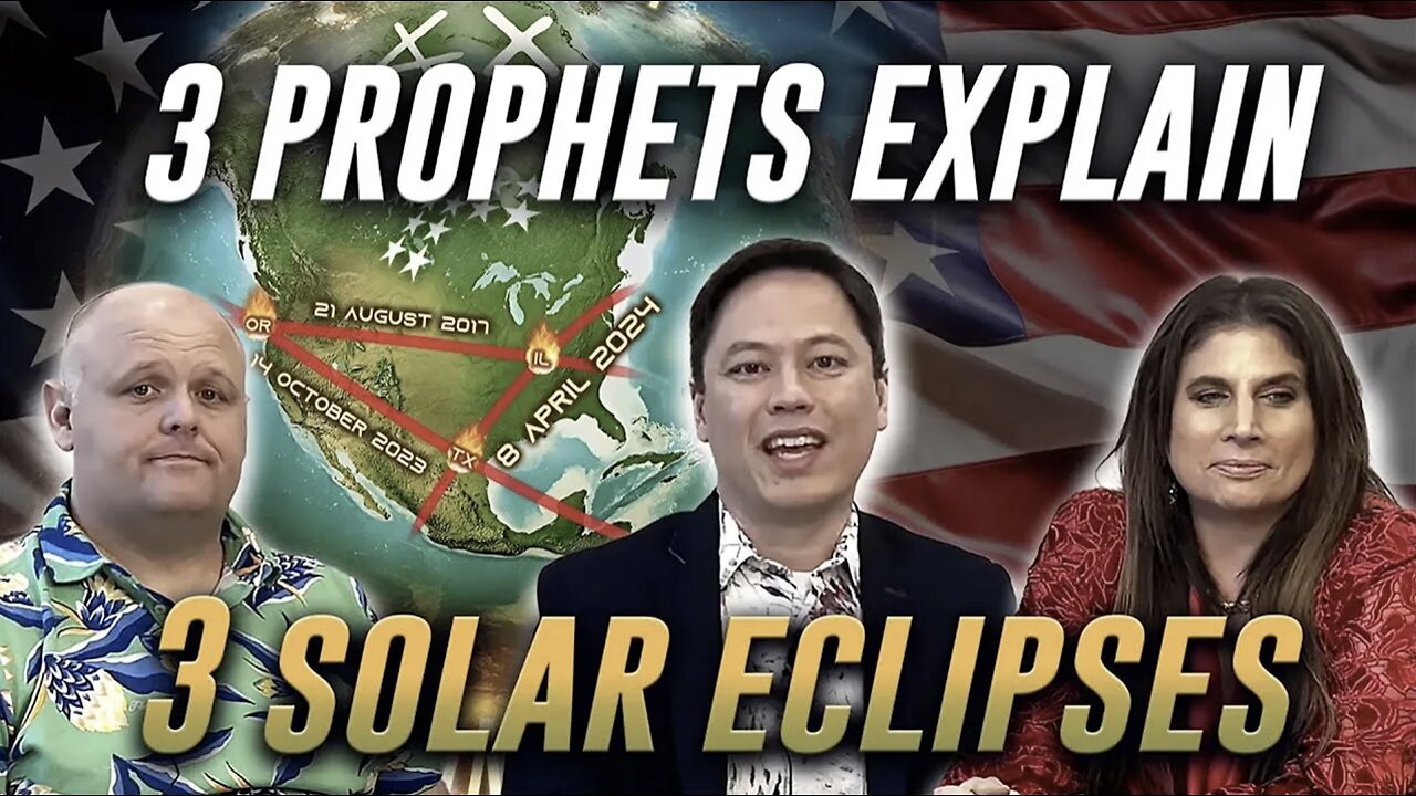 3 PROPHETS Explain 3 American SOLAR ECLIPSES | APRIL8 SIGN | Amanda ...