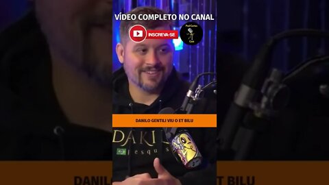 DANILO GENTILI VIU O ET BILU #shorts #etbilu #danilogentili #cqc #rafaelhungria