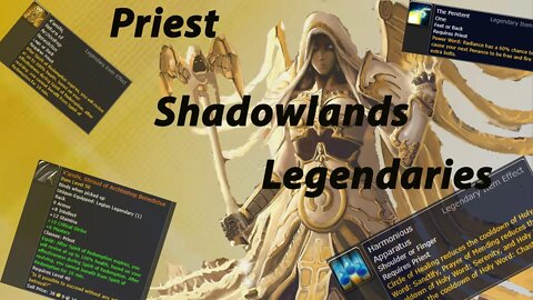 WoW Shadowlands Holy & Disc Priest Legendaries