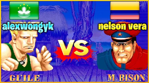 Street Fighter II': Champion Edition (alexwongyk Vs. nelson vera) [Macau Vs. Colombia]