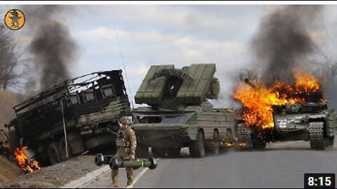 Tension Today : Ukrainian forces blow up Russian tank with US-made rocket-launcher near donbas