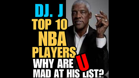 NIMH Ep #626 Dr. J Top 10 NBA Players is his list and should be RESPECTED!