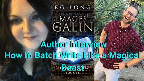 Author Interview: How to Batch Write Like a Magical Beast with R.G. Long