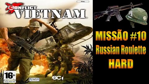 [PS2] - Conflict Vietnam - [Missão 10 - Russian Roulette - Hard] - PT-BR - 60Fps - [HD]