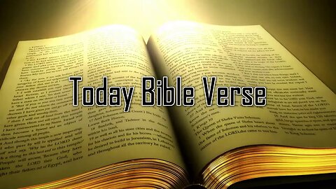 Today Bible Verse : 29.11.2023