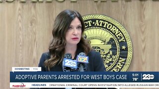 Adoptive parents arrested for West Boys case