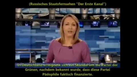 Russisches Fernsehen deckte Pädophilien-Skandal um die Grünen auf