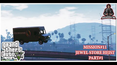 Grand Theft Auto V JEWEL STORE HEIST PART#1🤩🤩