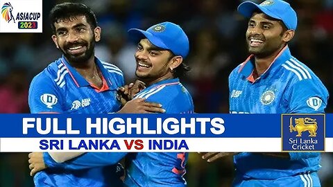 Asia cup 2023 | Super 4 | India vs Sri lanka | Highlights