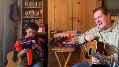 Daddy and The Big Boy (Ben McCain and Zac McCain) Episode 194 Zac’s Nerf Rapidstrike