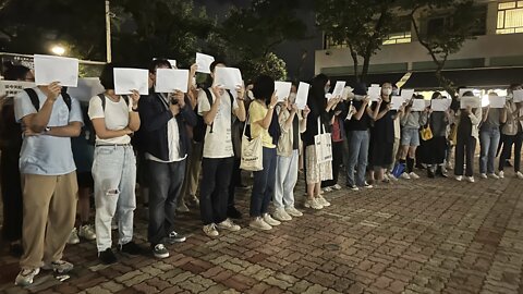 Students Sent Home, Police On Patrol As China Curbs Protests