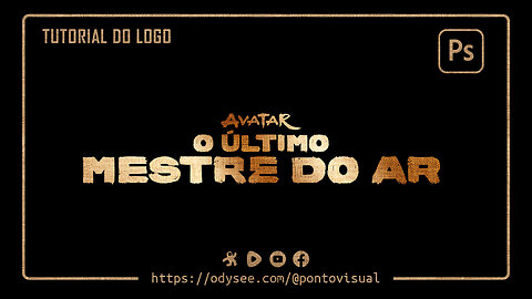 Avatar: O Último Mestre do Ar | Logo tutorial no Photoshop