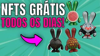 🚨 URGENTE - GANHE NFTS GRÁTIS TODOS OS DIAS PARA VENDER NA OPENSEA (CHIKO AND ROKO)