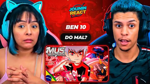 Rap do Albedo (Ben 10) - UMA FORMA SUPREMA | IRON MASTER | [React em Casal] 🔥