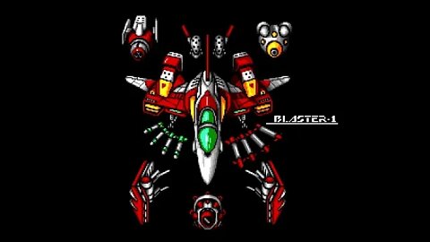 Aero Blasters Dual Play 2 loops (Turbografx-16 PC Engine)