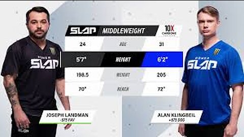 Power Slap Free Match: Alan Klingbeil vs Joseph Landman