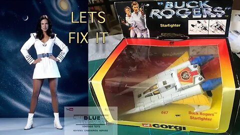 HOW TO FIX CORGI BUCK ROGERS STARFIGHTER PART 2