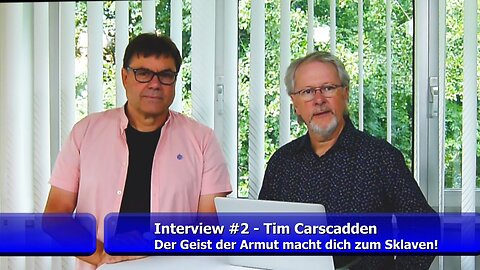 #2: Tim Carscadden - Der Geist der Armut macht dich zum Sklaven! (Aug 2019)