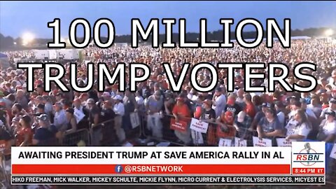 100 million Trump Voter Rally 2021