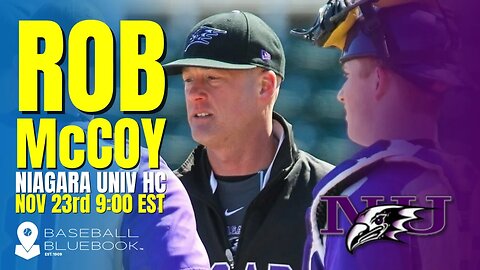 Coaches Corner: Rob McCoy, Head Baseball Coach with Niagara University