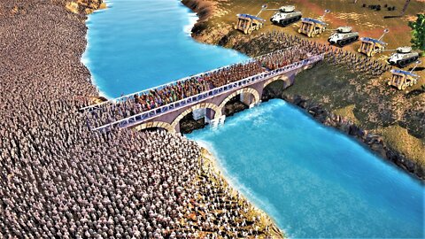 CAN WW2 & ANCIENT ARMY STOP ZOMBIES FROM CROSSING THE BRIDGE