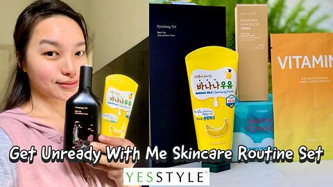 Get Unready With Me Skincare Routine Set from YesStyle