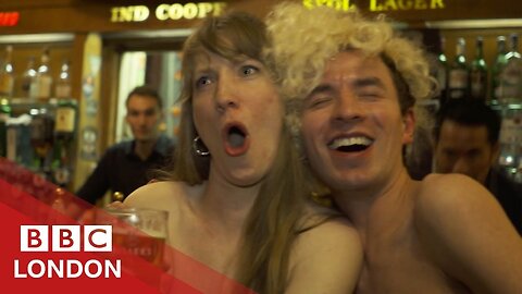 Naked pint: London's nude pub - BBC London