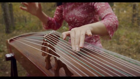 Guzheng (Chinese zither) solo "O come, O come, Emmanuel" Yu Jun