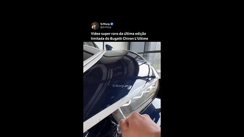 Vídeo raro da ultima Bugatti