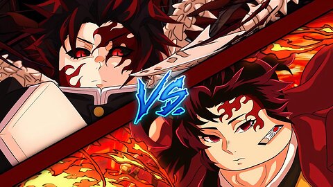 Tanjiro vs yourichi | Rumble