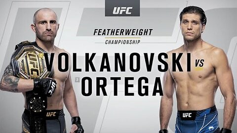 UFC 266: Volkanovski vs Ortega - Epic Featherweight Title Fight