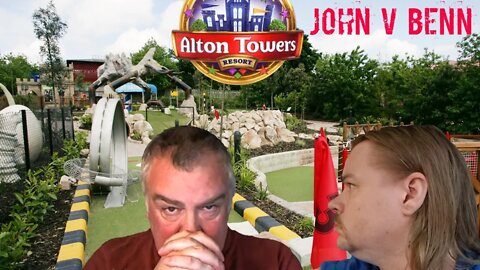 Alton Towers Crazy Golf Challenge