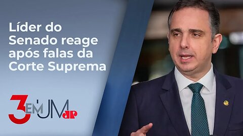 Rodrigo Pacheco diz ter sofrido “agressões gratuitas” de ministros do STF