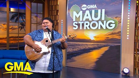 ‘American Idol’ winner and Hawaiian Iam Tongi performs 'Starting All Over Again' l GMA